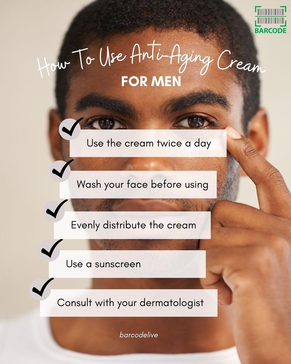 Guide on using anti-aging cream properly