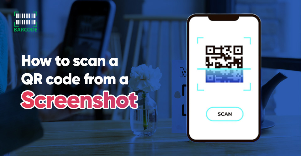 How do you scan a QR code screenshot?