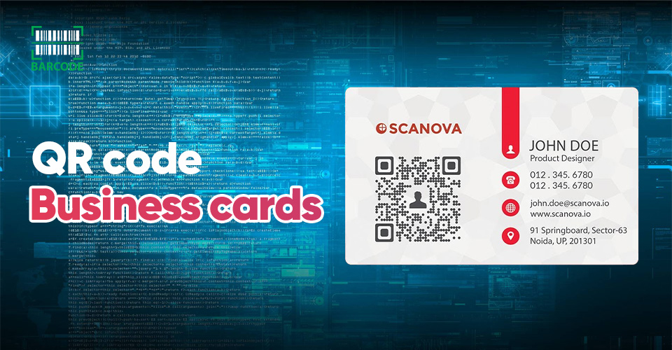 Business cards QR codes 