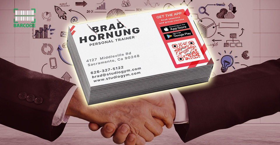 QR codes in business cards help drive action effectively