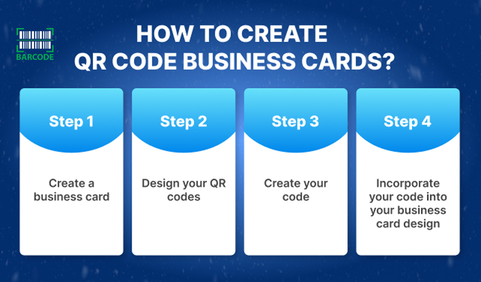 How to generate QR code business cards free?