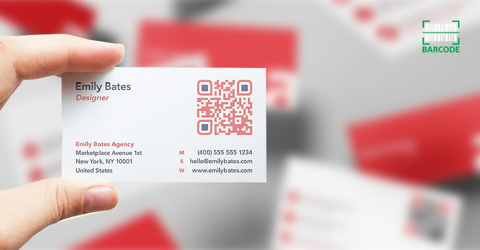 You should save your QR codes in business cards for later use