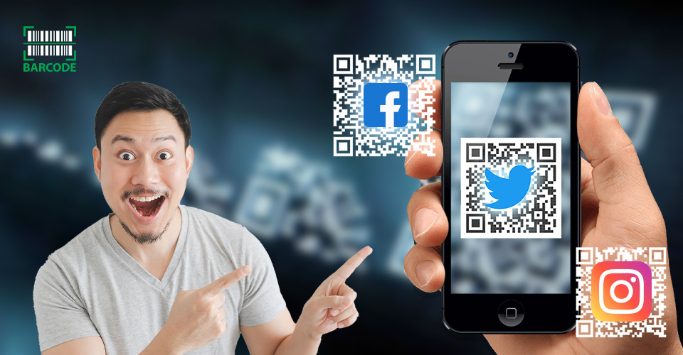 Social QR code makes life easier