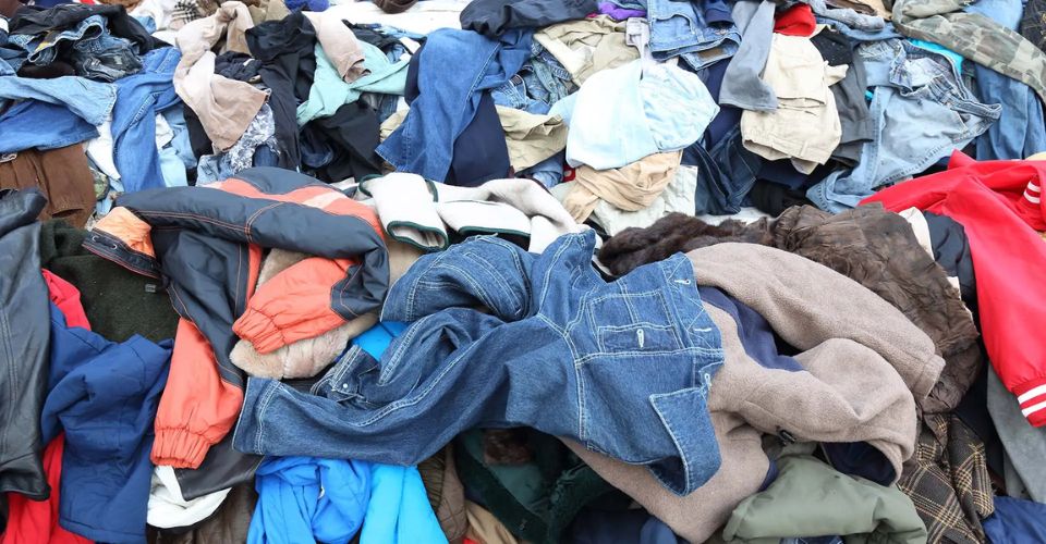 Textile dumping is banned in some parts of the world