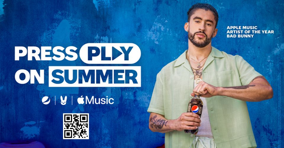 Bad Bunny teams up with Pepsi