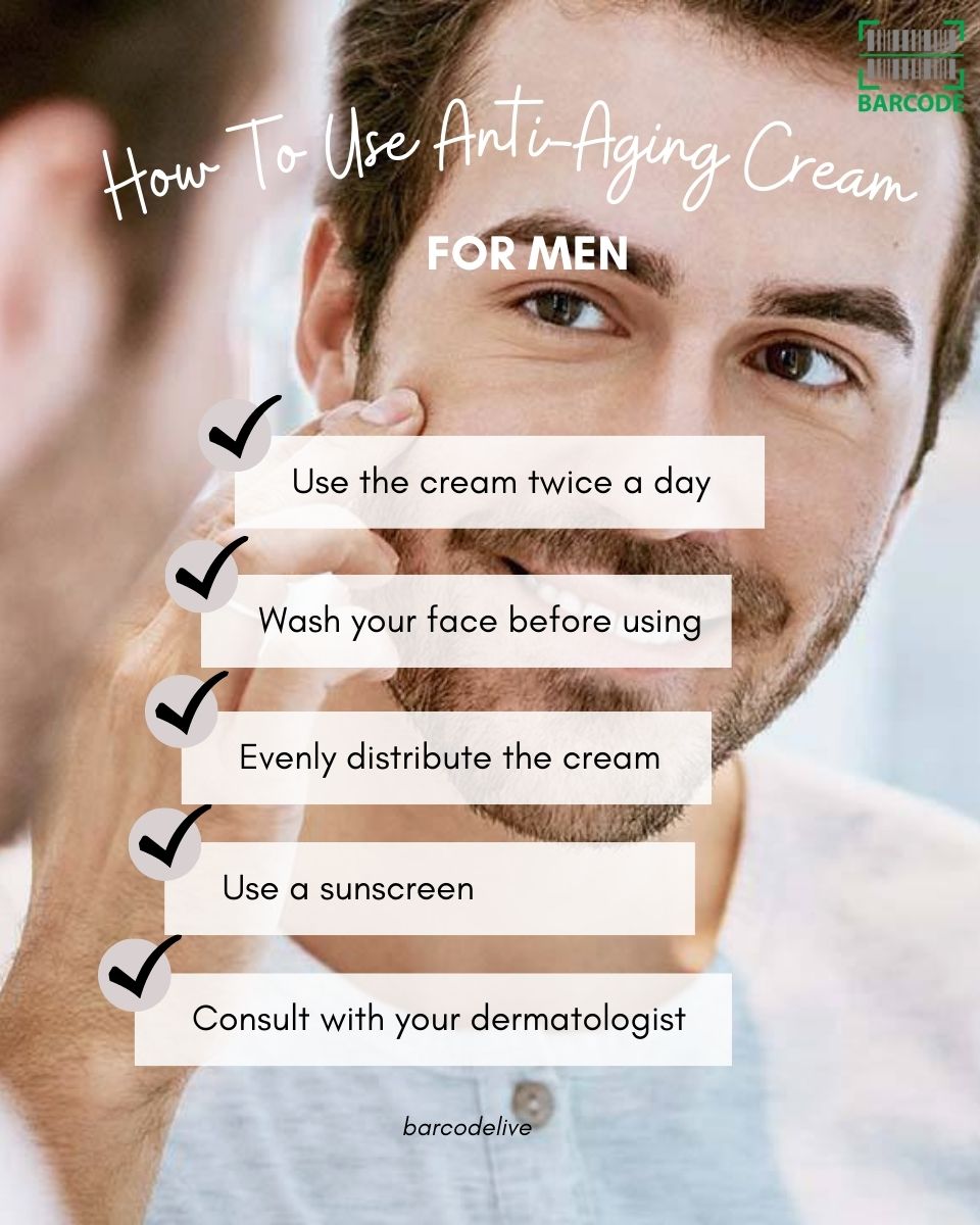Guide on using anti-aging cream properly