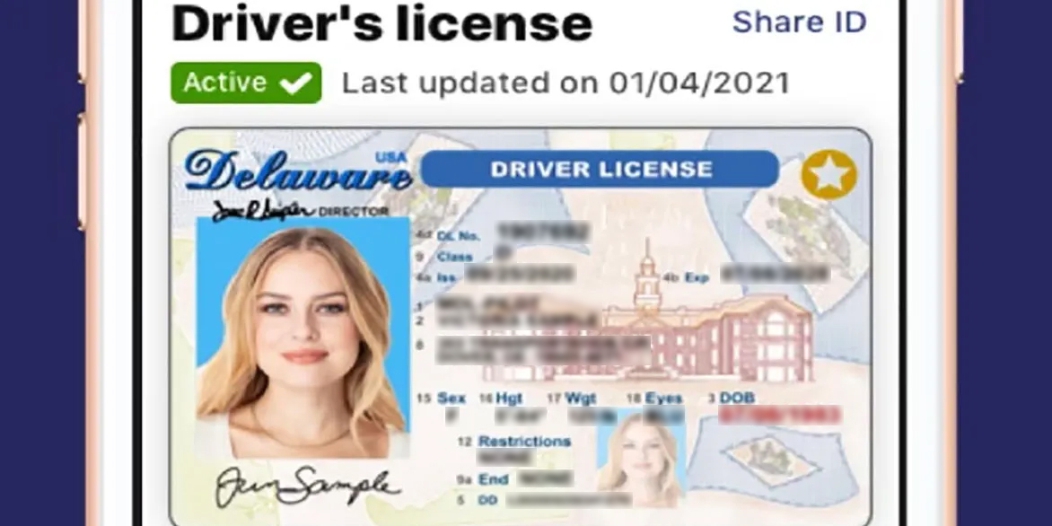 Driver’s license barcode