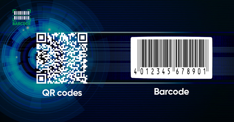 1D and 2D barcode are different in data storage and capacity