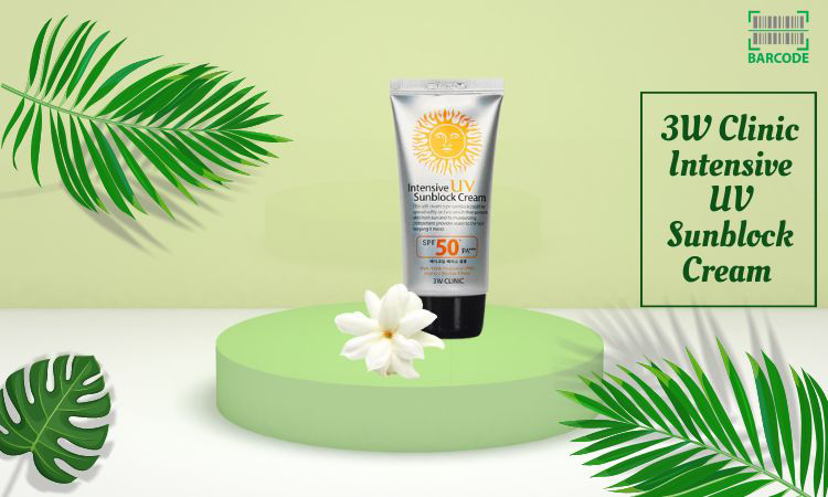 3W Clinic Intensive UV Sunblock Cream