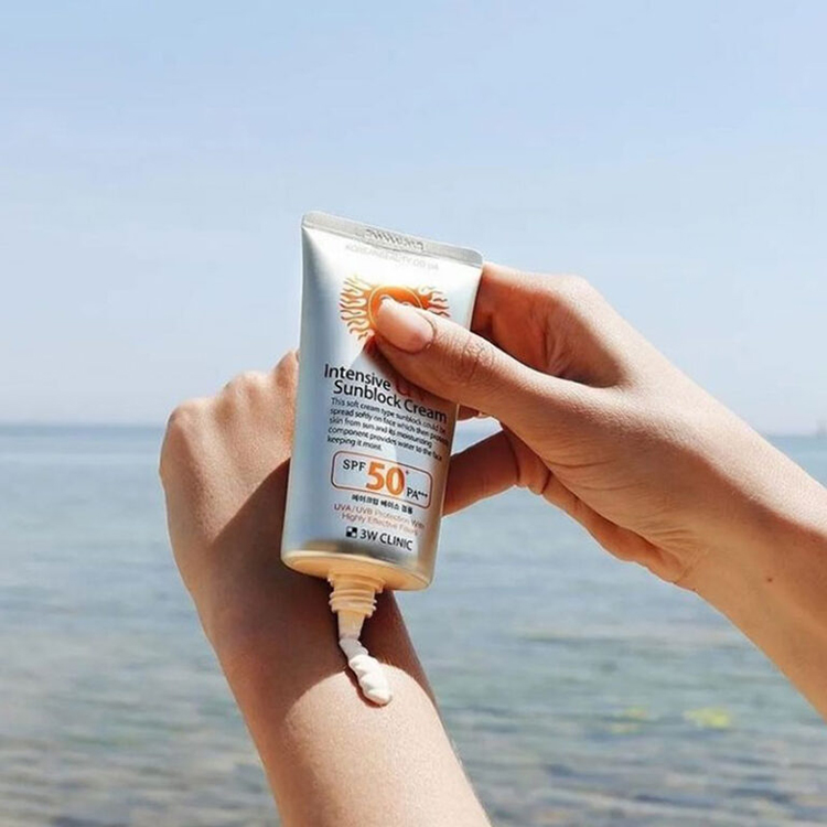 3W Clinic Sunblock sunscreen