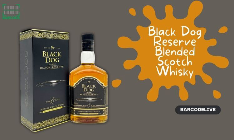 Black Dog Black Reserve Blended Scotch Whisky 750ml - 8902967100439