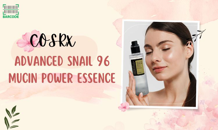 Cosrx snail mucin barcode is EAN 8809416470009