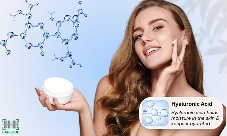 Hyaluronic acid should be included in the best moisturizer for skin with rosacea