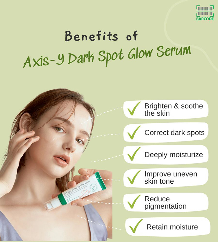 Benefits of Axis - Y Dark Spot Glow Serum