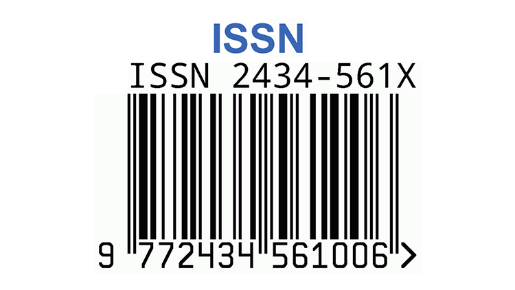 ISSN barcode magazine format 2