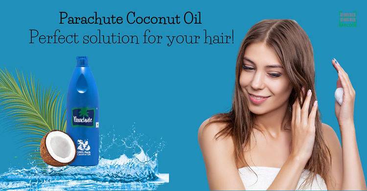 Parachute Coconut oil is good for your hair