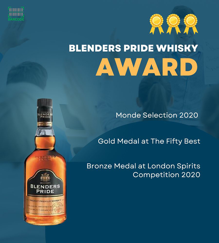 Blenders Pride has received