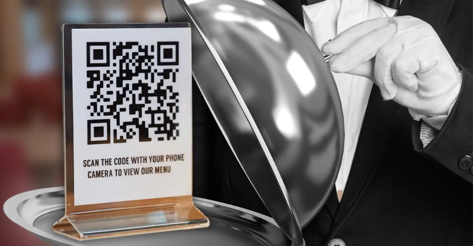 QR menu is going out of style