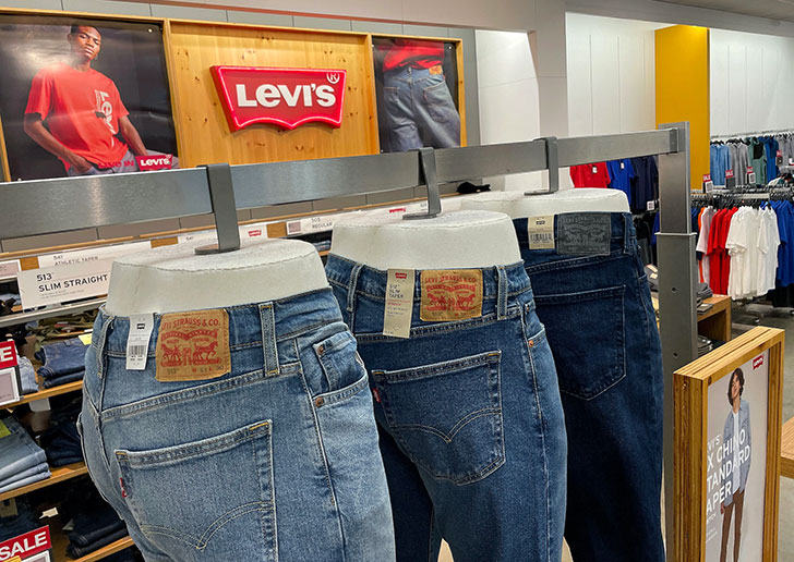 Levi's codes outlet