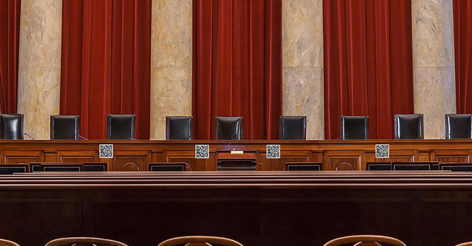 Supreme Court puts Venmo QR Code on bench to streamline bribery process