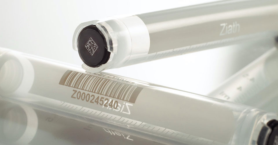 2D barcoded tubes for sample storage at ultra-low temperatures