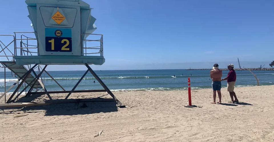 Oceanside introduces QR codes on lifeguard towers