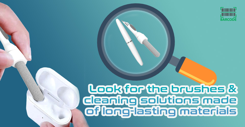 Your cleaning kit components should be durable