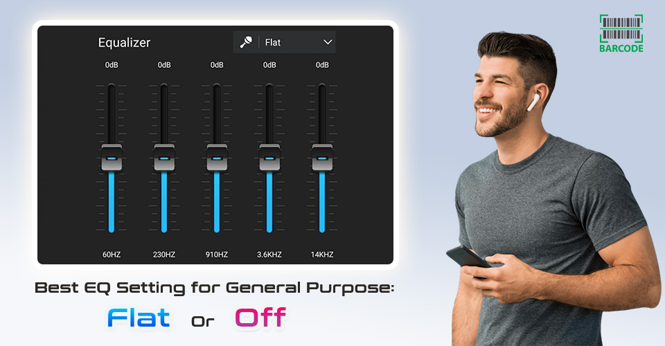 Flat equalizer setting