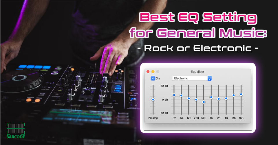 Electronic equalizer setting