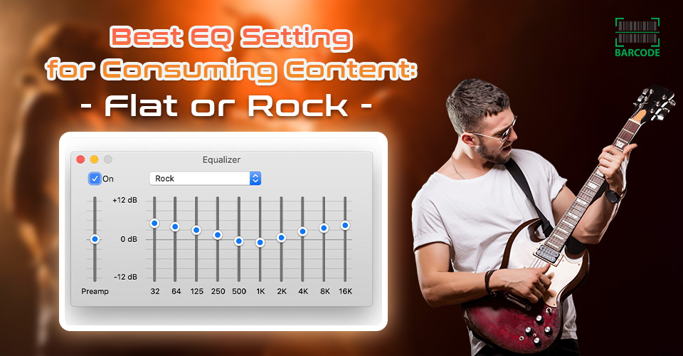 Rock equalizer setting