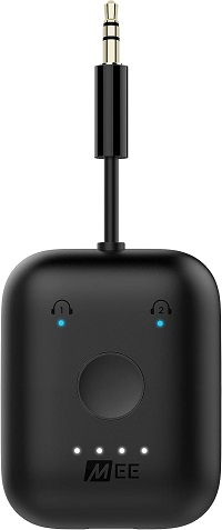 MEE audio Connect Air in-Flight Bluetooth Wireless Audio Transmitter Adapter