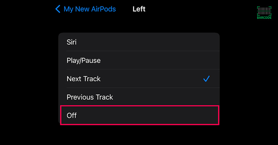 How to change AirPod double tap settings on Android? 