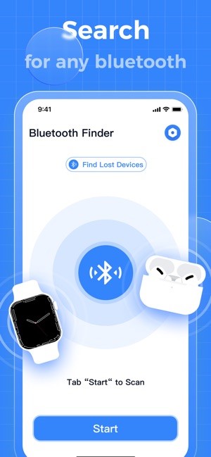 Bluetooth Finder app