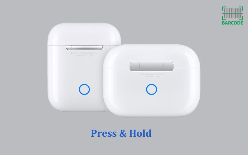 Press and hold the setup button