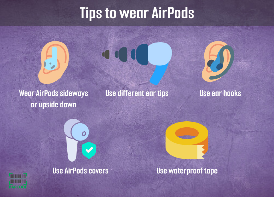 How to properly wear AirPods?