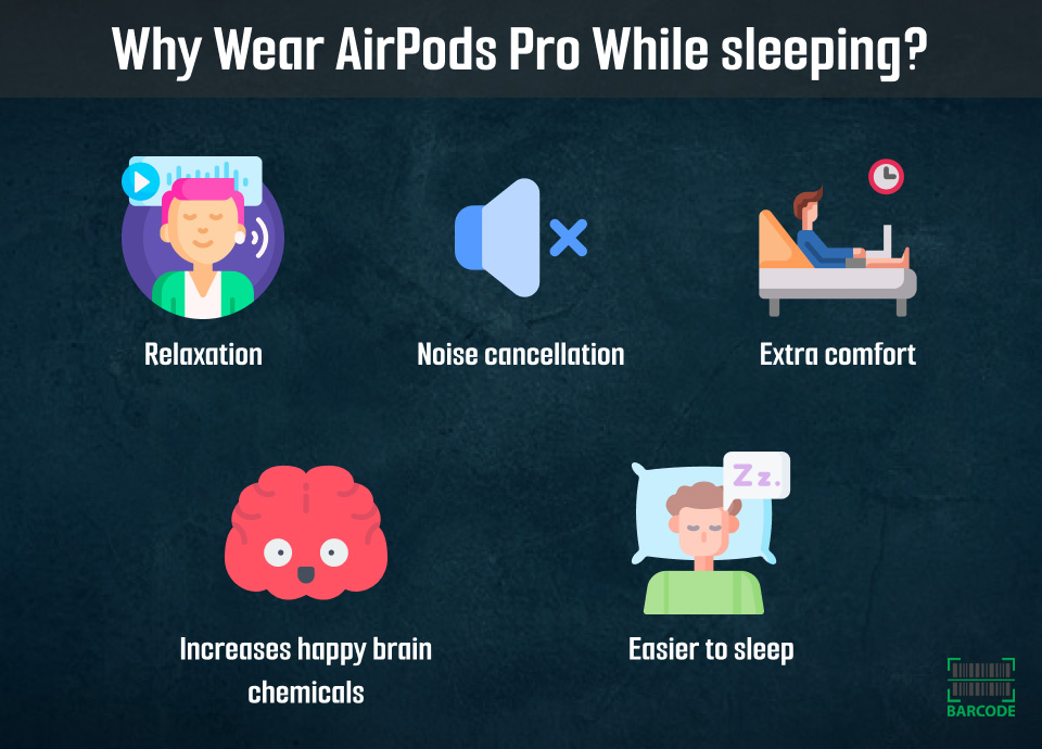 Benefits of sleeping with AirPods Pro in