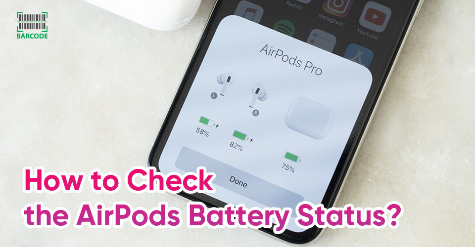 How to check charge on AirPods?