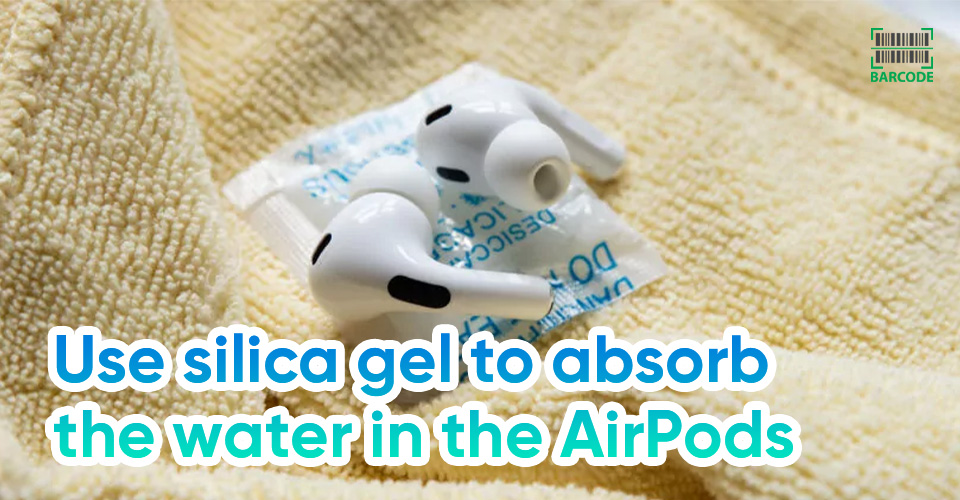 Get silica gel packets to save your AirPods