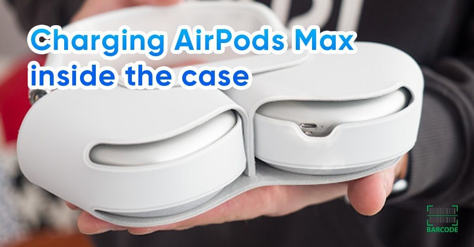 Charging AirPods Max inside the case