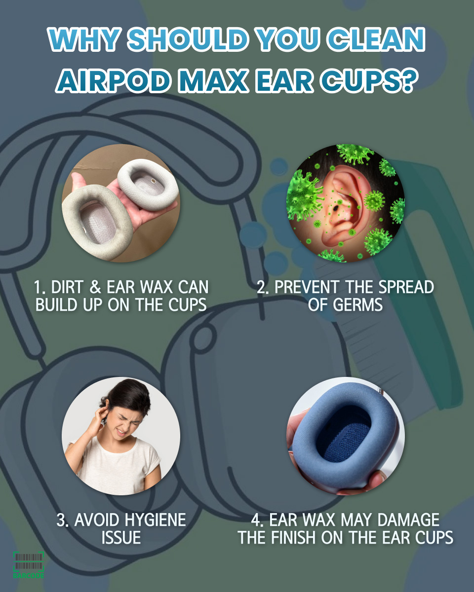 Reasons to clean AirPod Max ear cups