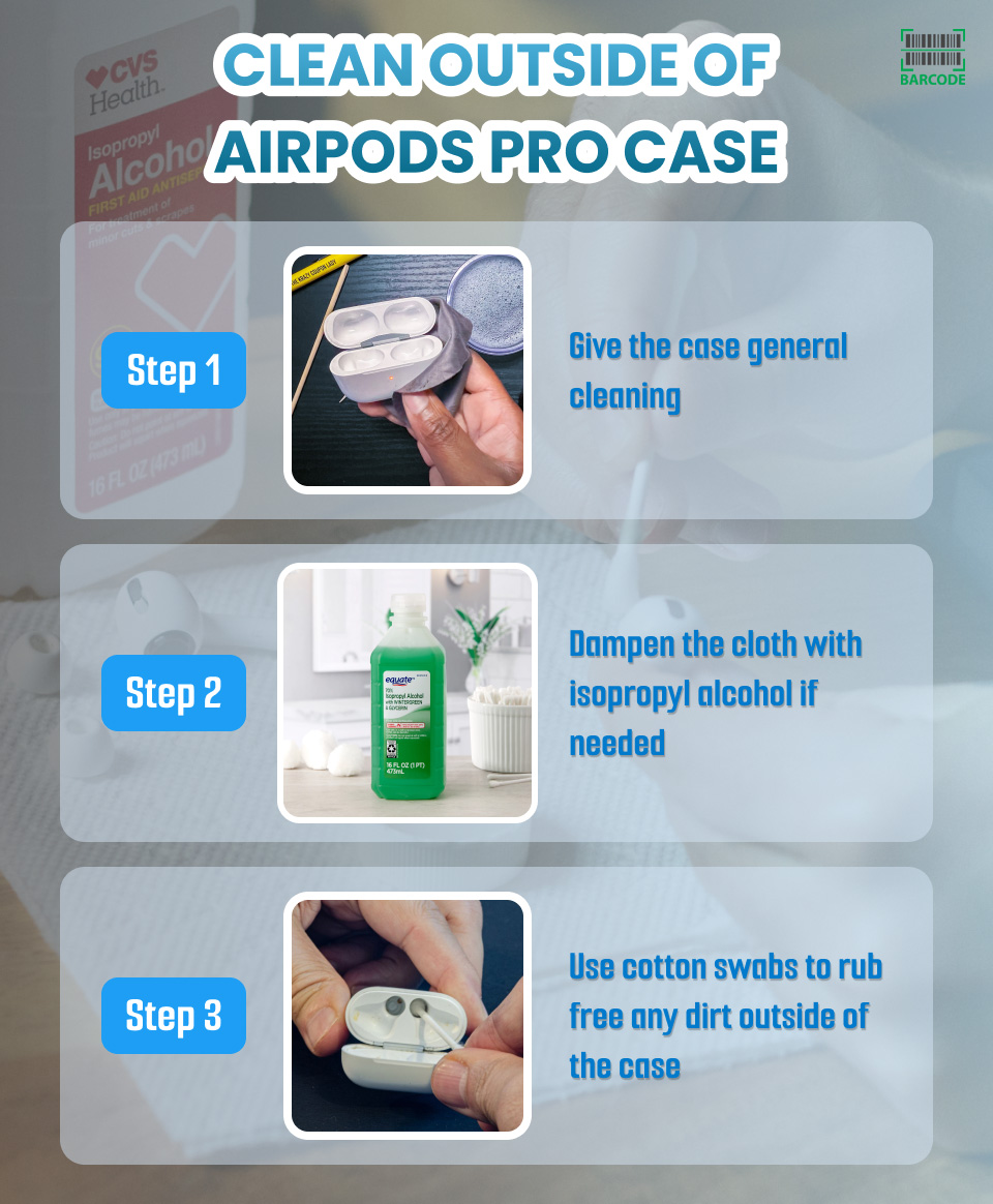 What is the best way to clean AirPod Pro case?