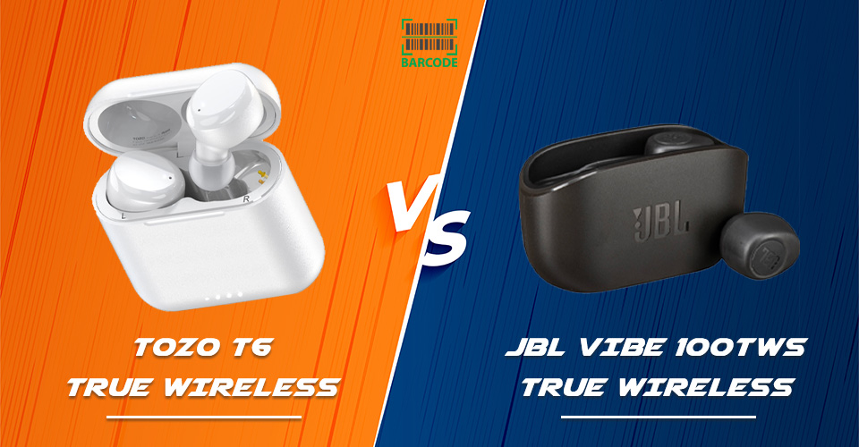 JBL Vibe 100TWS True Wireless vs TOZO T6 Truly Wireless 