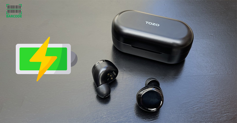 TOZO earbuds have quite good battery life
