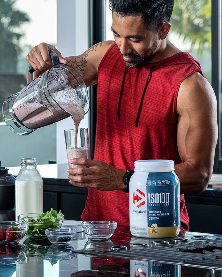 How to use Dymatize ISO 100