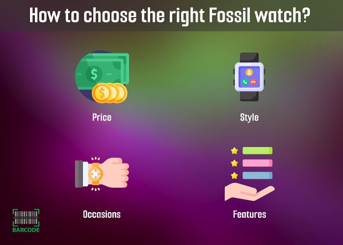 Important factors to consider when buying a Fossil watch