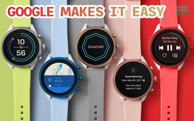 Fossil watches are integrated with Google