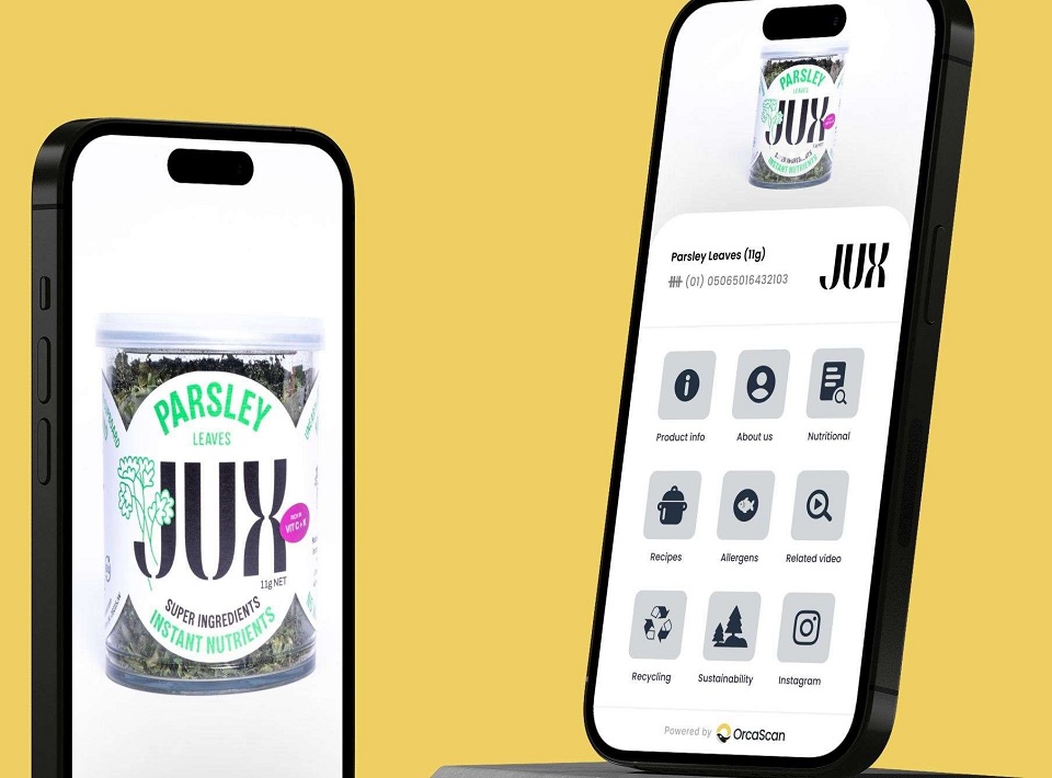 JUX Food Has Used Orca Scan's Digital QR Reader For Beta Testing