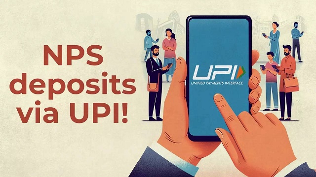 NPS subscribers can make a contribution via the UPI QR code