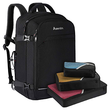 Asenlin 40L Travel Backpack for Women Men