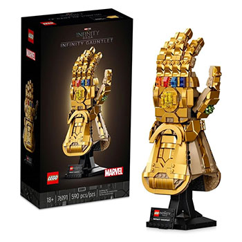 LEGO Marvel Infinity Gauntlet Set 76191 Collectible Thanos Glove